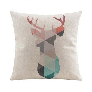 Pink and Blue Deer